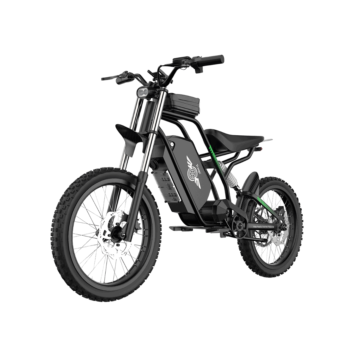 Freego Nova 3 Mid-Drive Dirt Electric Bike | 3000W, 60V 25Ah, 40MPH – Freego® Europe Official Shop