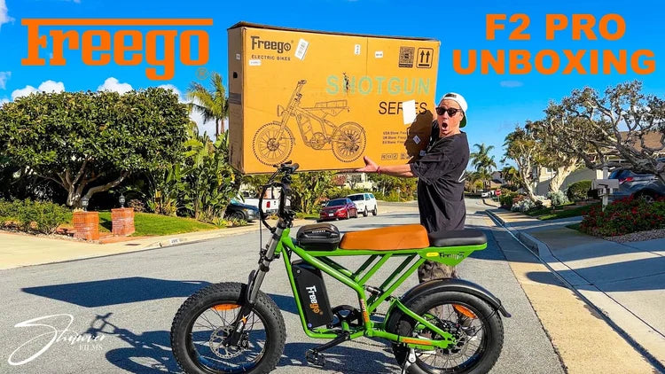 AUSPACKEN EINES WEITEREN ERSCHWINGLICHEN E-BIKES